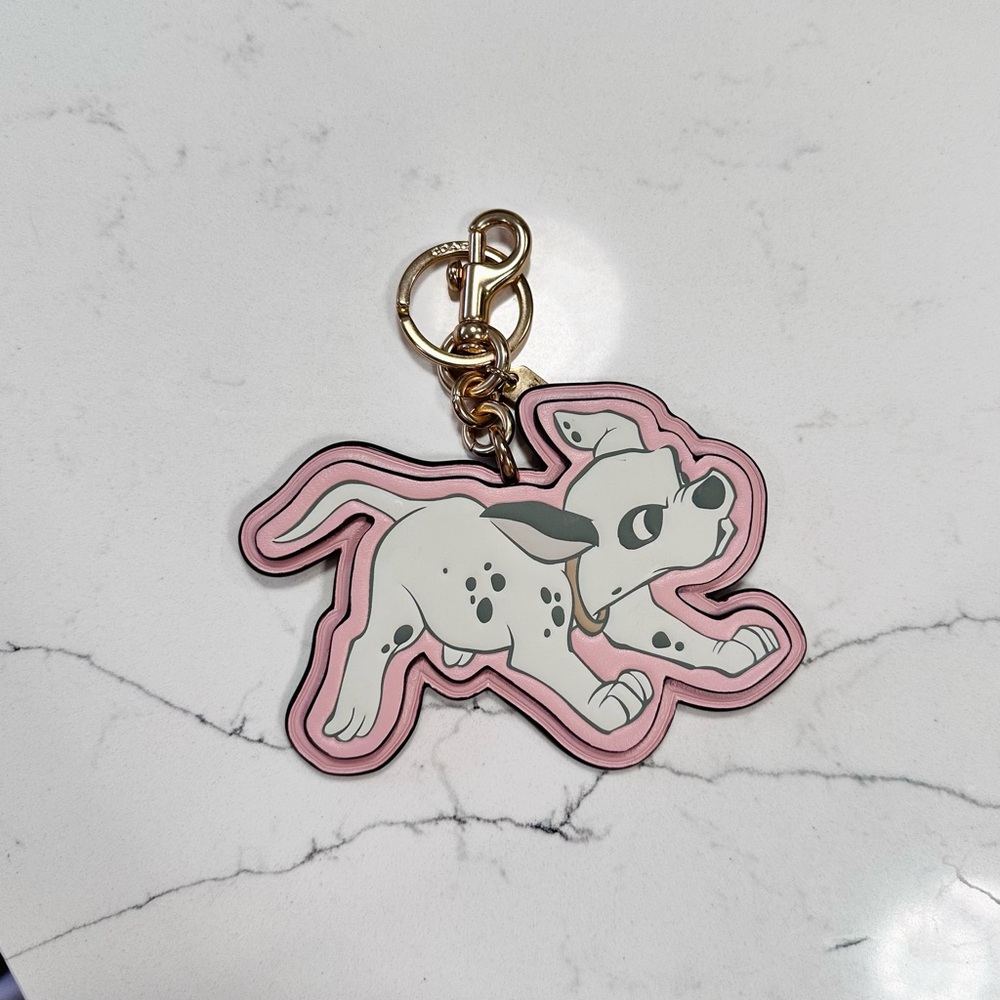 Disney x Coach Dalmatian Leather Bag Charm